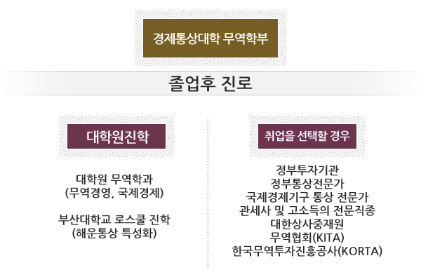 무역학부 졸업 후 진로